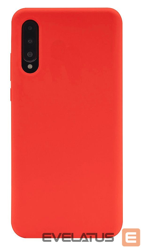 Back panel cover Evelatus Huawei P30 Nano Silicone Case Soft Touch TPU Red