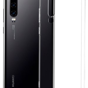 Back panel cover Evelatus Huawei P30 Clear Silicone Case 1.5mm TPU Transparent