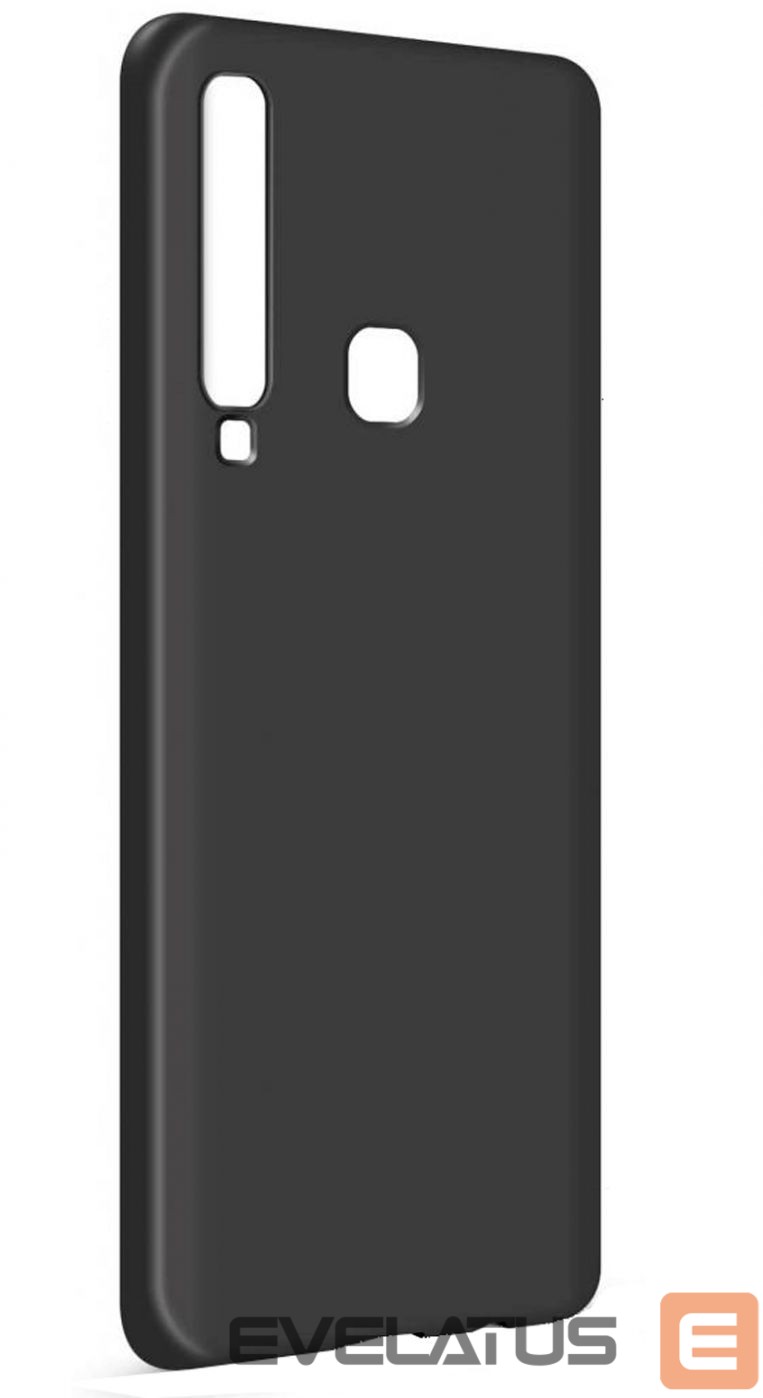 Back panel cover Evelatus Samsung Galaxy A9 2018 Silicone Case Black