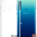 Back panel cover Evelatus Samsung Galaxy A9 2018 Clear Silicone Case 1.5mm TPU Transparent