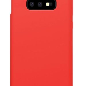 Back panel cover Evelatus Samsung Galaxy S10e Nano Silicone Case Soft Touch TPU Red