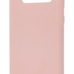 Back panel cover Evelatus Samsung Galaxy S10 Nano Silicone Case Soft Touch TPU Pink Sand