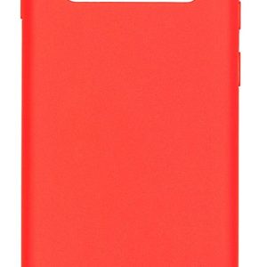 Back panel cover Evelatus Samsung Galaxy S10 Nano Silicone Case Soft Touch TPU Red