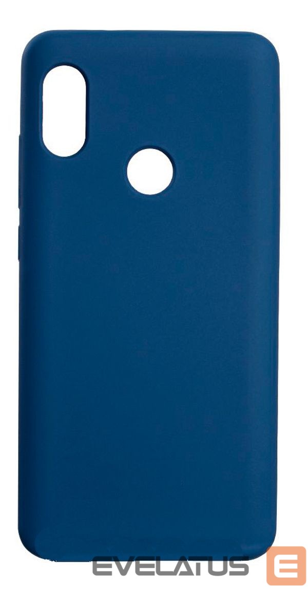 Back panel cover Evelatus Xiaomi Redmi Note 7 Silicone case Midnight Blue