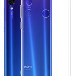 Back panel cover Evelatus Xiaomi Redmi Note 7 Clear Silicone Case 1.5mm TPU Transparent