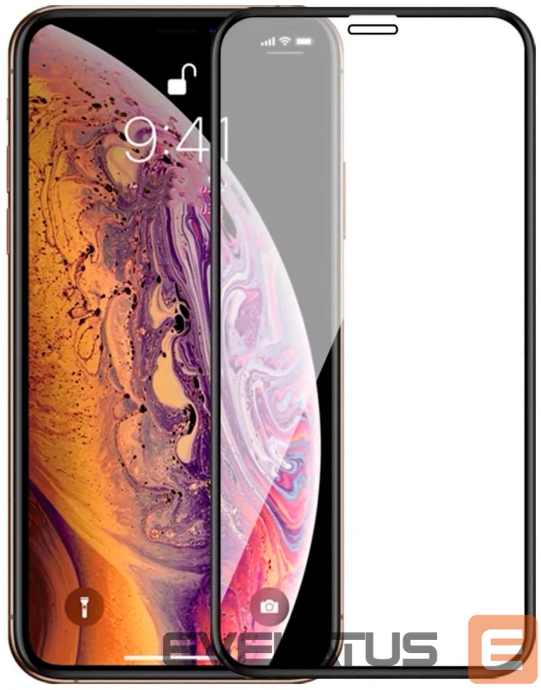 Protective glass iLike Apple iPhone X/Xs/11 Pro 5.8 3D Black