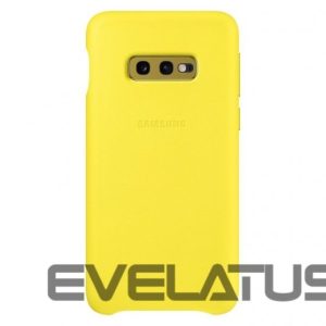 Back panel cover Samsung  Galaxy S10e Leather Cover EF-VG970LYEGWW Yellow