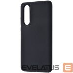 Back panel cover Evelatus Huawei P30 Premium Soft Touch Silicone Case Black