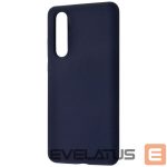 Back panel cover Evelatus Huawei P30 Premium Soft Touch Silicone Case Midnight Blue