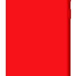 Back panel cover Evelatus Samsung Galaxy S10 Premium Soft Touch Silicone Case Red