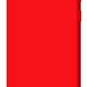 Back panel cover Evelatus Samsung Galaxy S10 Premium Soft Touch Silicone Case Red