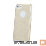 Back panel cover GreenGo Apple iPhone XR Glitter 3in1 case Gold