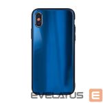 Back panel cover GreenGo Huawei P30 Aurora Glass TPU case Dark Blue