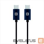 Cable Evelatus - Evelatus Data Cable Type-C to Type-C TPC03 Black