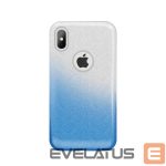 Back panel cover iLike Huawei Y5 2018 / Honor 7S Gradient Glitter 3in1 case Blue