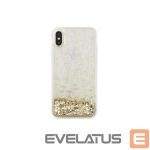 Back panel cover iLike Apple iPhone X / iPhone XS Liquid Diamond TPU case Gold