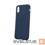 Back panel cover iLike Samsung Galaxy A10 Matt TPU Case Dark Blue