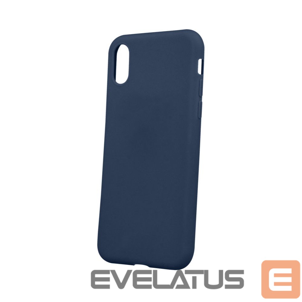 Back panel cover iLike Samsung Galaxy A10 Matt TPU Case Dark Blue