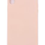 Back panel cover Evelatus Apple iPhone X Nano Silicone Case Soft Touch TPU Pink Sand