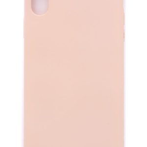 Back panel cover Evelatus Apple iPhone X Nano Silicone Case Soft Touch TPU Pink Sand
