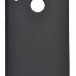 Back panel cover Evelatus Samsung A20 Silicon Case Black