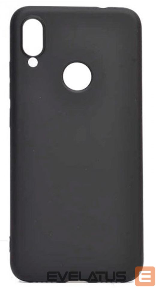 Back panel cover Evelatus Samsung A20 Silicon Case Black