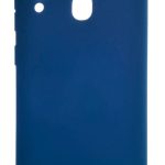 Back panel cover Evelatus Samsung A20 Silicon Case Dark Blue