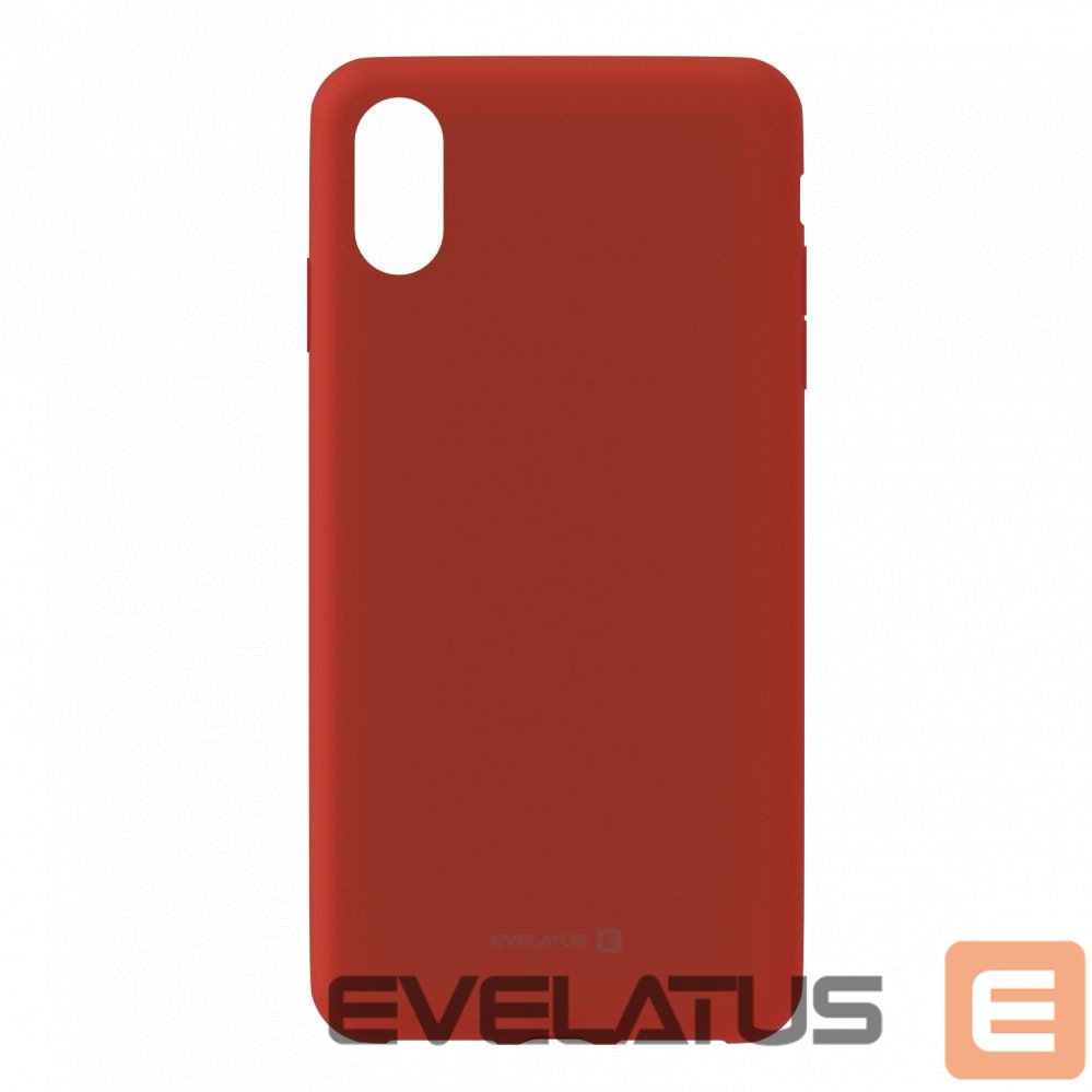 Back panel cover Evelatus Samsung A40 Nano Silicone Case Soft Touch TPU Red