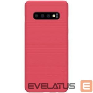 Back panel cover Nillkin Samsung Galaxy S10 Super Frosted Back Cover Red