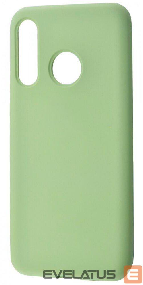 Back panel cover Evelatus Huawei P30 Lite Premium Soft Touch Silicone Case Mint Green