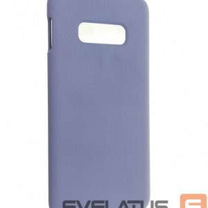 Back panel cover Evelatus Samsung Galaxy S10e Premium Soft Touch Silicone Case Lavender Gray
