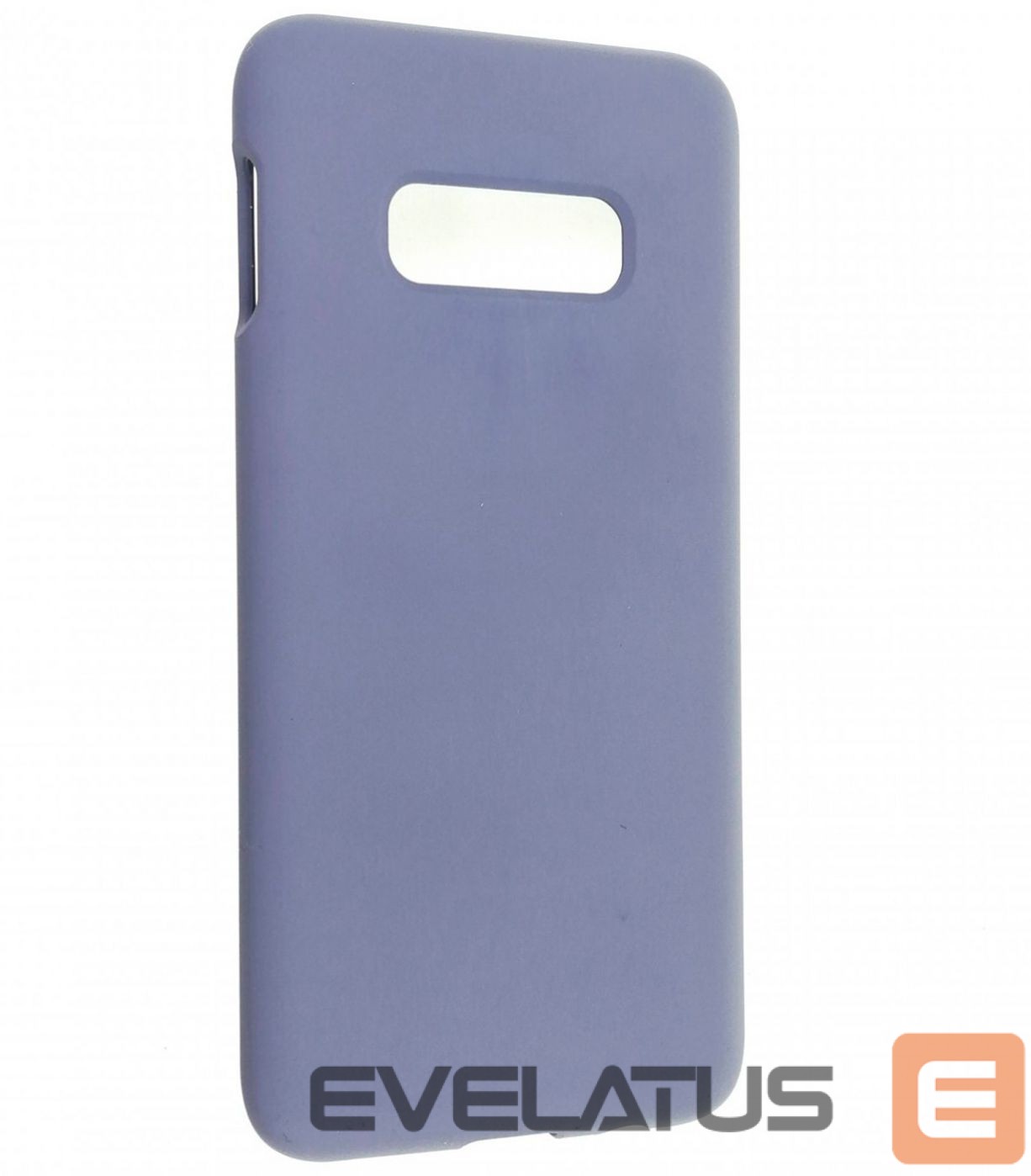 Back panel cover Evelatus Samsung Galaxy S10e Premium Soft Touch Silicone Case Lavender Gray