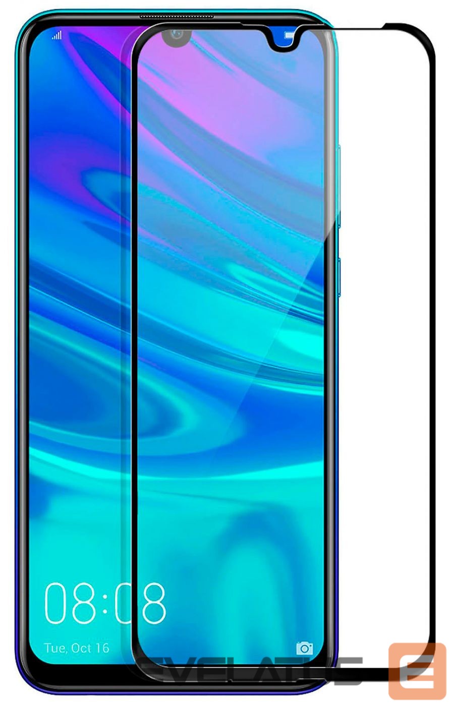 Protective glass Evelatus Huawei P smart PLUS 2019 2.5D Full Cover Japan Glue Glass Anti-Static