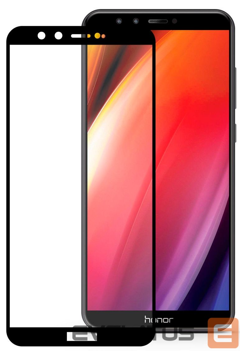 Protective glass Evelatus Huawei Honor 9 Lite 2.5D Full Cover Japan Glue Glass Anti-Static