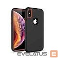 Back panel cover iLike Samsung Galaxy A70 Defender Solid 3in1 case Black