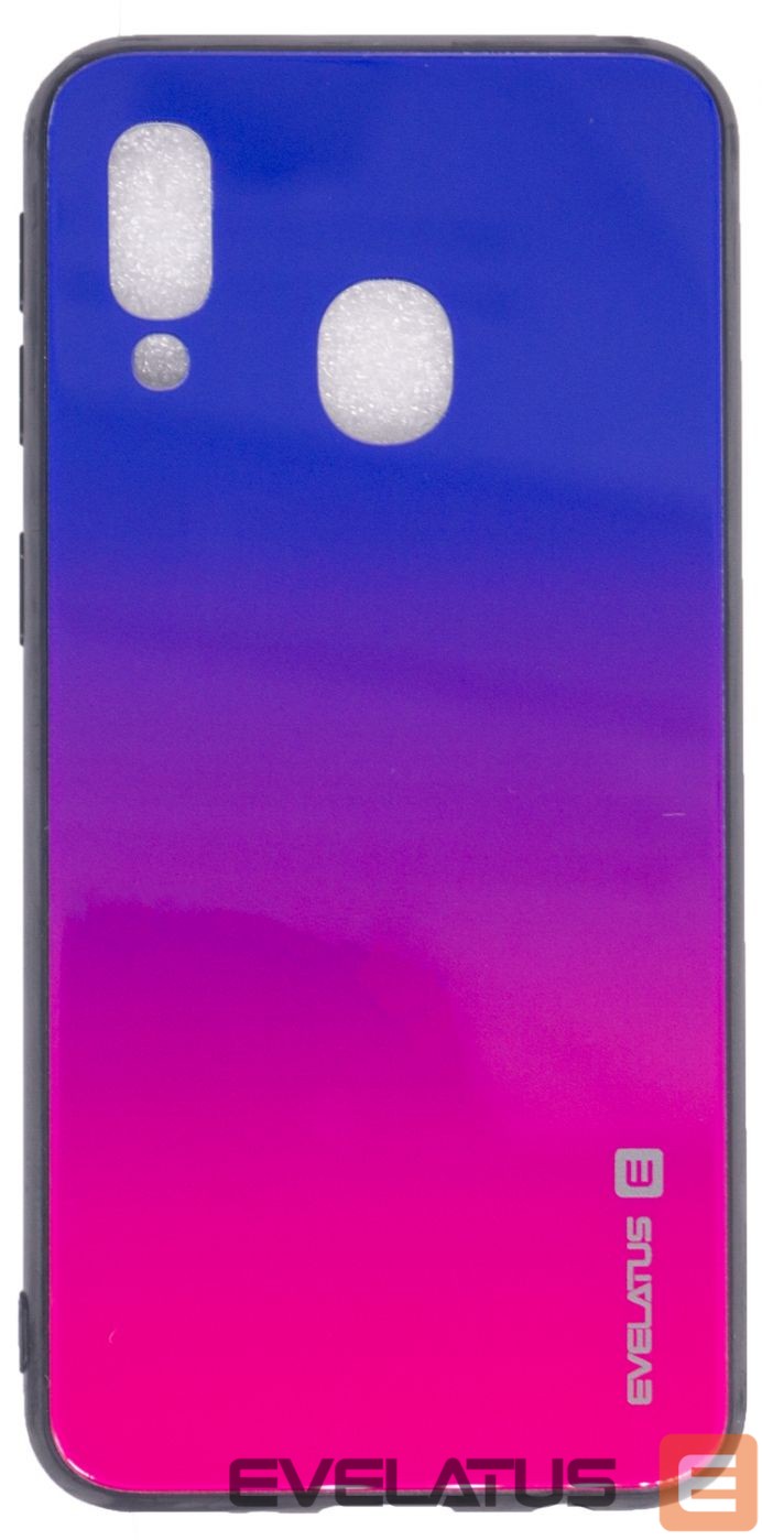 Back panel cover Evelatus Samsung Galaxy A40 Gradient Glass Case 4 Mystery