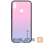 Back panel cover Evelatus Huawei P Smart 2019 Gradient Glass Case 2 Bubble Gum
