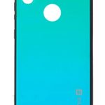 Back panel cover Evelatus Huawei P Smart 2019 Gradient Glass Case 6 Lagoon