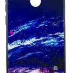 Back panel cover Evelatus Huawei Y6 2018 Picture Glass Case Starry Night