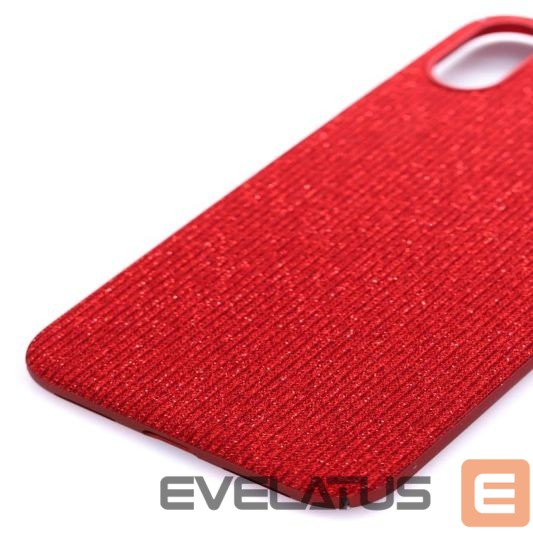 Back panel cover Evelatus Apple iPhone X Starnight Red