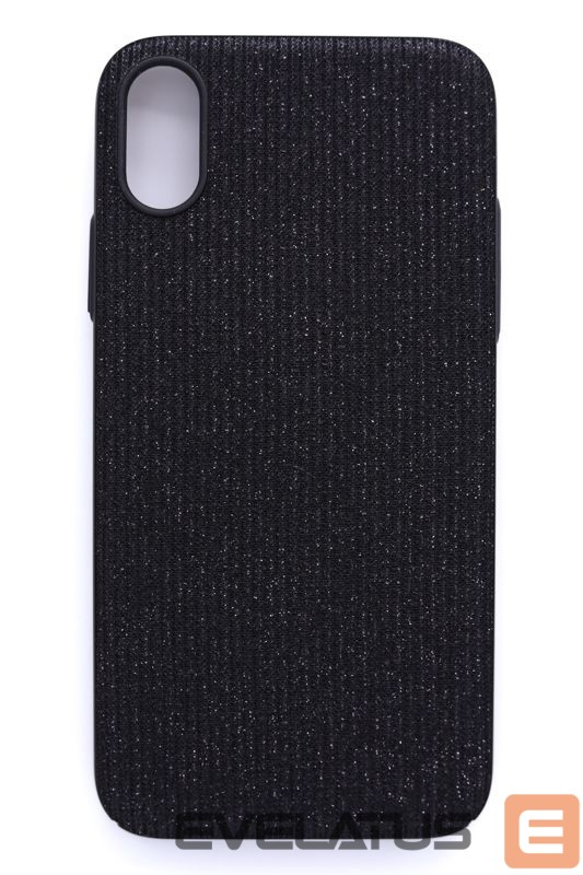 Back panel cover Evelatus Apple iPhone X Starnight Black