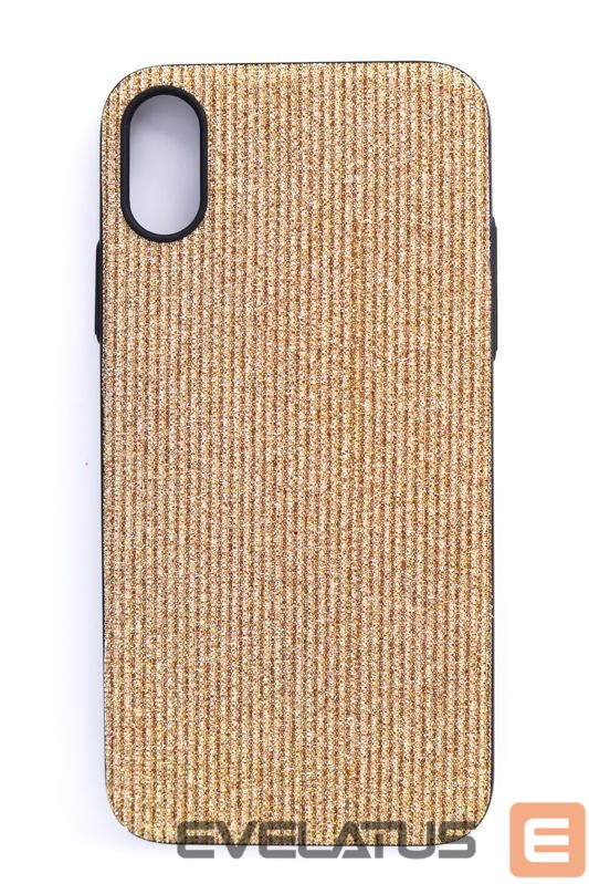 Back panel cover Evelatus Apple iPhone X Starnight Gold