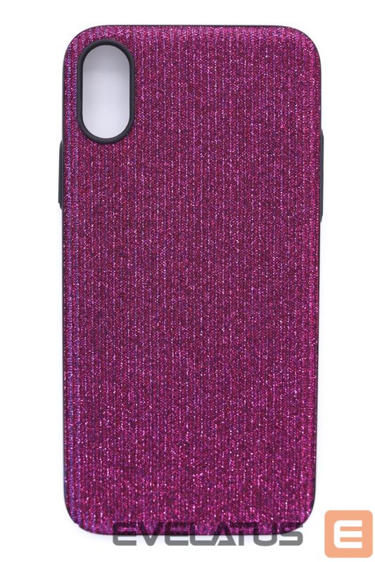 Back panel cover Evelatus Apple iPhone X Starnight Purple