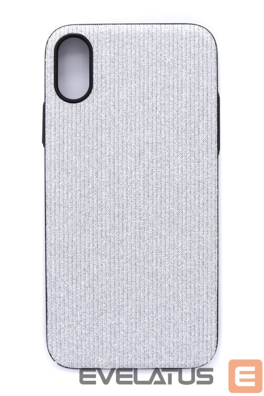 Back panel cover Evelatus Apple iPhone X Starnight Silver