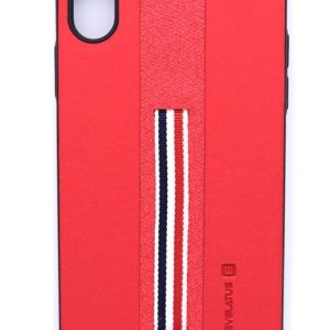 Back panel cover Evelatus Apple Iphone X Dazzel Red