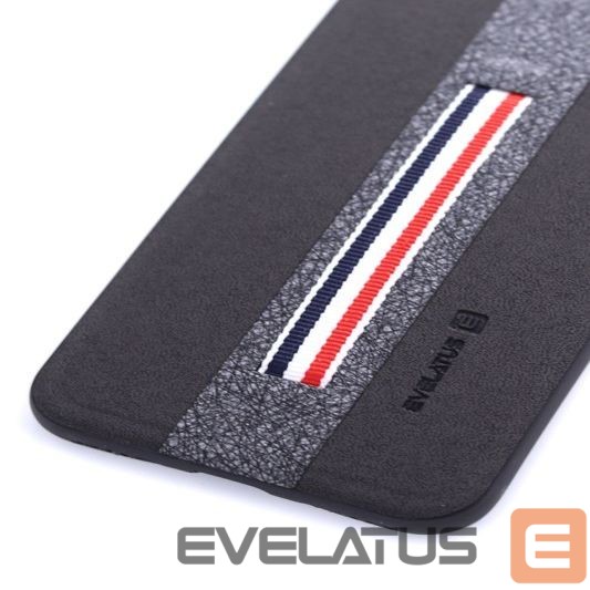 Back panel cover Evelatus Apple Iphone 7/8/SE2020/SE2022 Dazzel Black