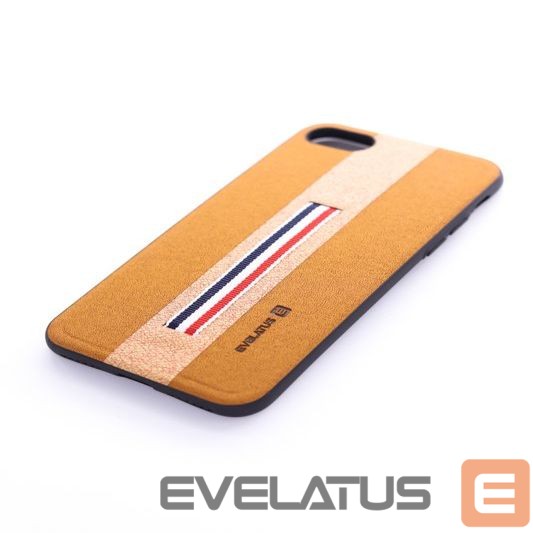 Back panel cover Evelatus Apple Iphone 7/8/SE2020/SE2022 Dazzel Brown