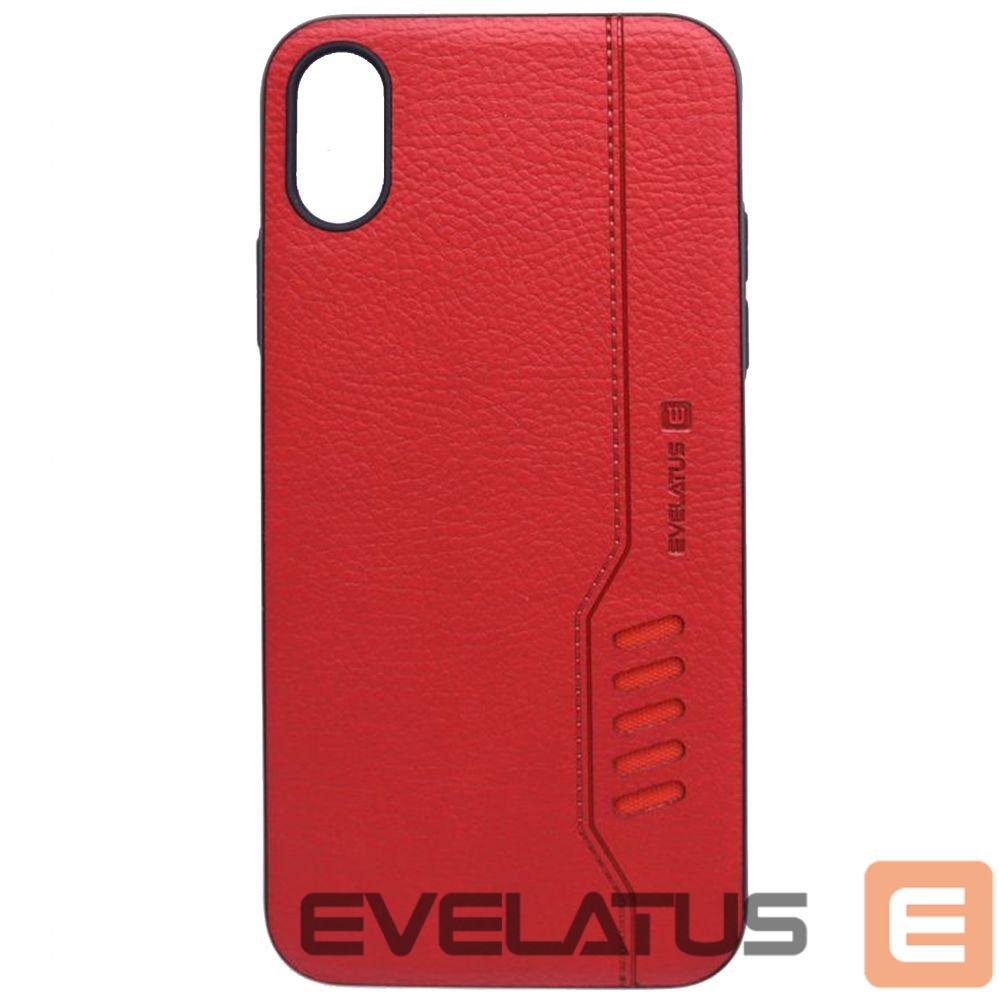 Back panel cover Evelatus Apple iPhone X Shooter Red