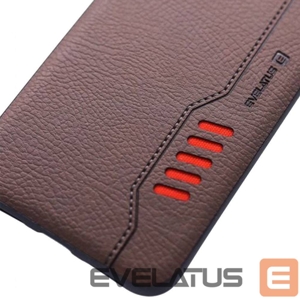 Back panel cover Evelatus Apple iPhone X Shooter Brown