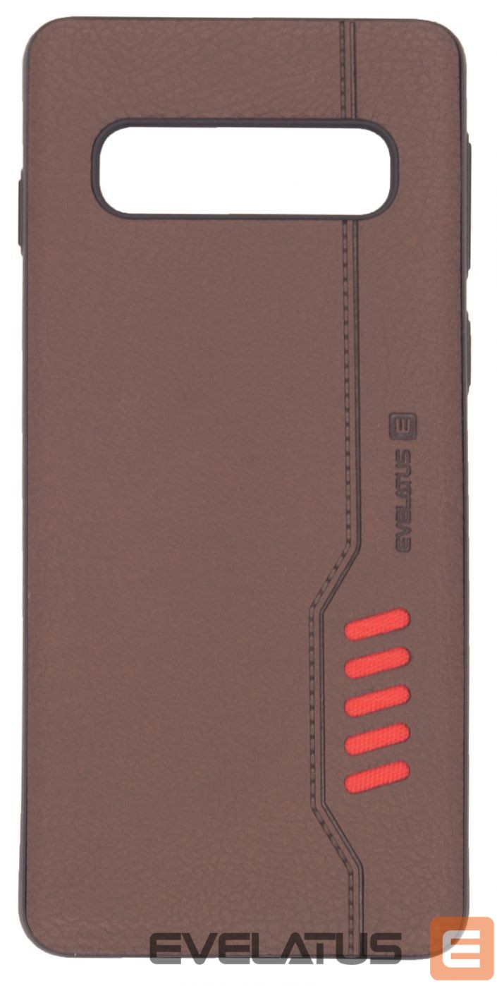 Back panel cover Evelatus Samsung S10 Shooter Brown